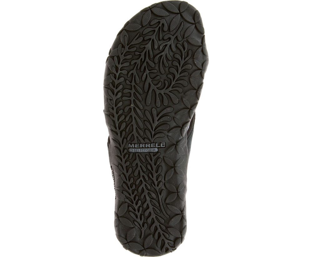 Sandalias Mujer - Merrell Terran Post Ii - Blancas/Negras - YCLI-46928